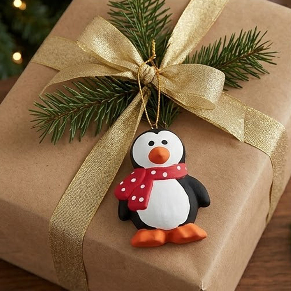 DIY Ceramic Holiday Character Christmas Ornaments 12 Pack Craft Kit