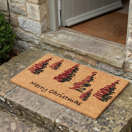 18x30 Inch Merry Christmas Coir Door Mat Holiday Welcome Mat