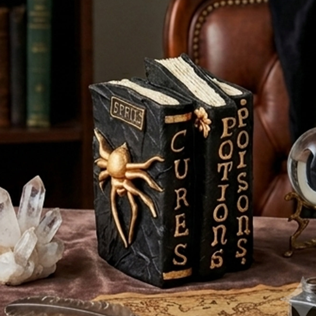 Spellbook Tabletop Halloween Decoration (3 Volumes)