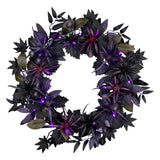 24 in. Halloween “Scare in the Air” Wreath with LED Lights