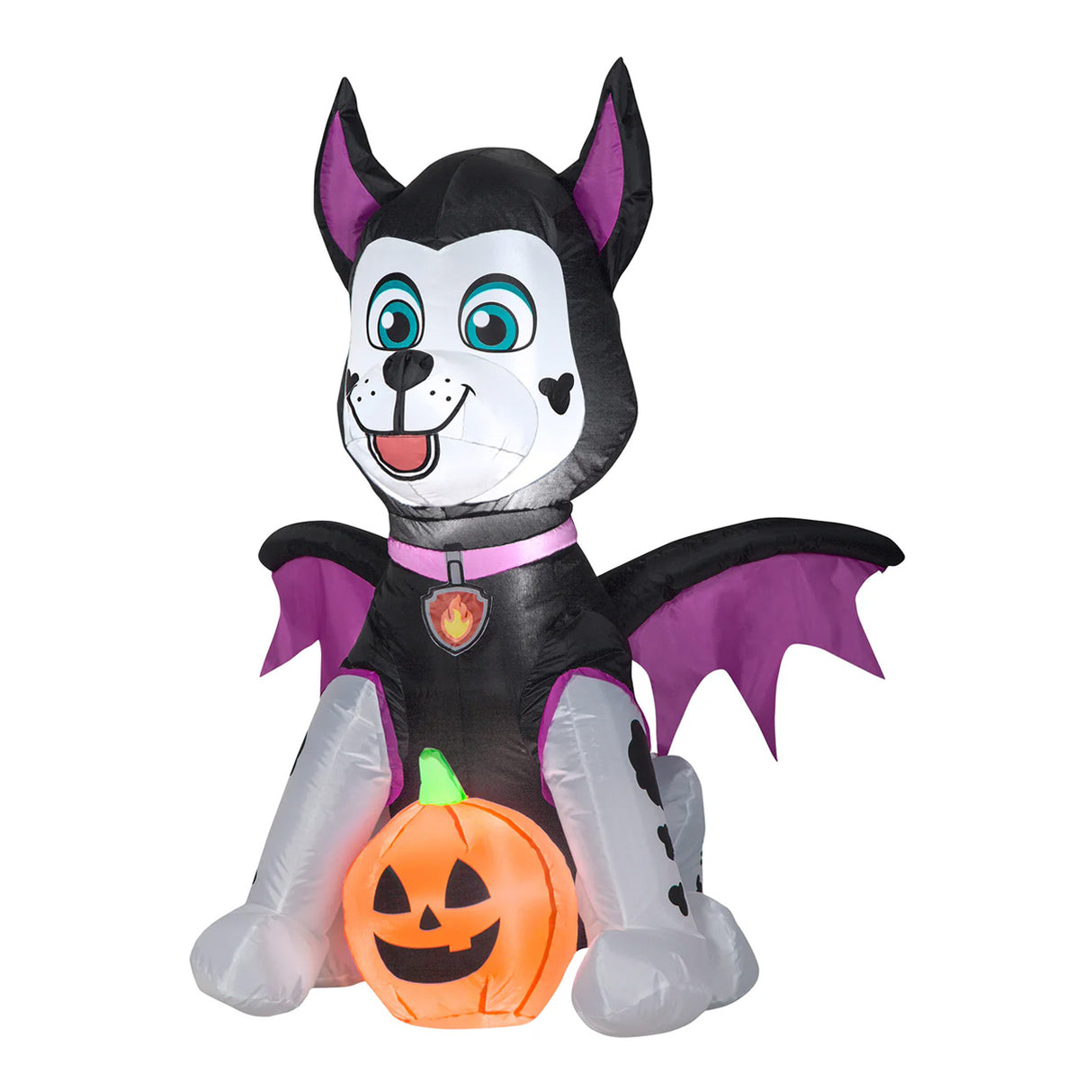 38IN Marshall Paw Patrol Bat Inflatable Halloween Decoration with LED Lights