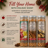 Scentsicles, Scentfetti, 1 Autumn 'n Apples/1 Two Dashes of Cinnamon /1 Vanilla & Spice, So Nice! 3 pack