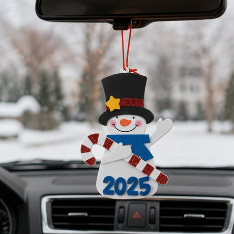 Dated Snowman Christmas Ornament Craft Kit Makes 12