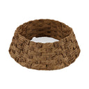 36in Woven Hyacinth Christmas Tree Collar Basket Base Cover