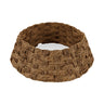 36in Woven Hyacinth Christmas Tree Collar Basket Base Cover