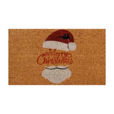 18x30 Inch Merry Christmas Santa’s Favorite Coir Door Mat Holiday Welcome Mat