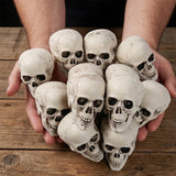 Bag of Skulls Halloween Decorations – 12 Pc Set