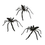 Bulk 144 Pc Mini Scary Plastic Spiders Halloween Decorations (1 1/2")