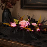 16 in. Halloween “Cute and Creep” Centerpiece with LED Lights