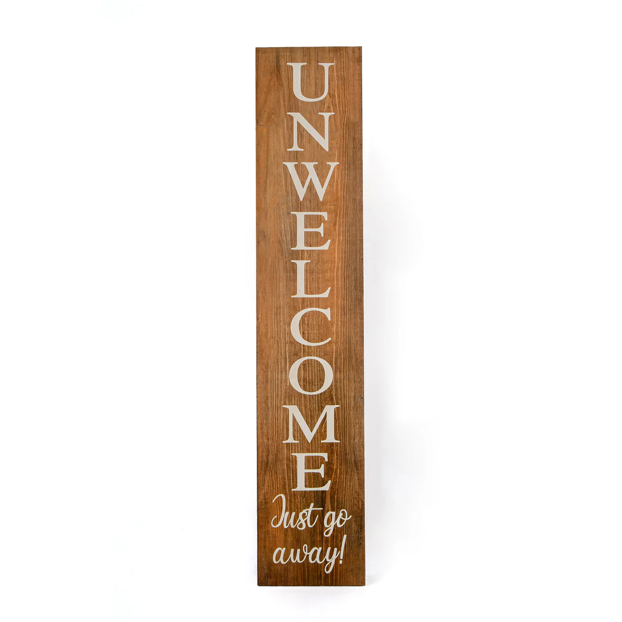 39 in Unwelcome Halloween Wooden Porch Hanging Sign Decor