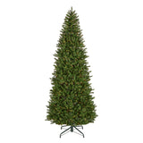 10ft Pre-Lit Natural Fraser Fir Slim Christmas Tree with Clear Lights