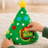 13 Pc Christmas Tree with Stuffed Peekaboo Plush Ornaments Set