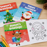 Bulk 48 Pc. 5" x 5" Religious Christmas Fun & Games Activity Books (8 Pages Each)