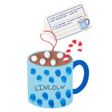 Hot Cocoa Thumbprint Christmas Ornament Craft Kit Makes 12