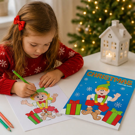 Christmas Character Coloring Books 12 Pack Holiday Activity Set