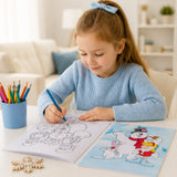 Frosty the Snowman Paper Coloring Books 24 Pack Activity Set