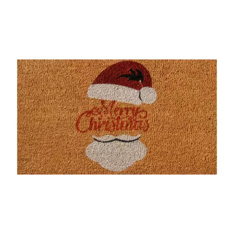 18x30 Inch Merry Christmas Coir Door Mat Holiday Welcome Mat