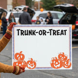 24" x 16" Personalized Trunk-or-Treat Yard Sign