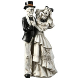 Halloween Skeleton Bride and Groom Decoration