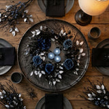 24 in. Halloween Deadwood and Roses Wreath