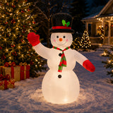 8 FT Inflatable Pre-Lit Snowman Plug-In
