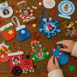 Bulk Christmas Ornament Craft Kit Assortment Makes 108
