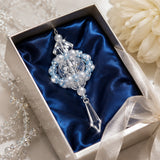 Beaded Winter Elegance Snowflake Ornament Craft Kit Makes 6
