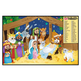 Religious Christmas Image Hunt Activity Sheets 50 Pc Bulk Set