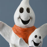 21IN Pre-Lit Boo Crew 3 Ghosts Table Decoration