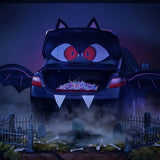 8 Piece Halloween Bat Tricky Trunks Car Decoration Kit Black