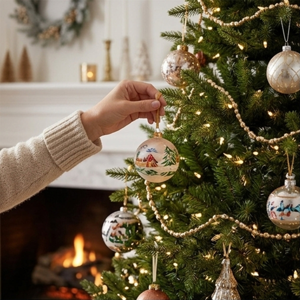 9ft Pre-Lit Jersey Fraser Fir Christmas Tree with Clear Lights