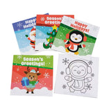 Bulk 48 Pc. 5" x 5" Religious Christmas Fun & Games Activity Books (8 Pages Each)