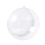 Small DIY Clear Disc Christmas Ornaments 24 Pack Craft Kit