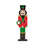 60 Inch Metal Nutcracker Porch Decor Holiday Standing Christmas Figure