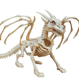 10" x 13" Small Dragon Skeleton Halloween Decoration (Plastic Prop)