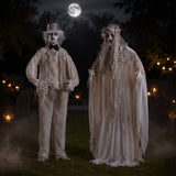 Mr. & Mrs. Rot Standing Halloween Decorations – 2 Pc. (Life-Size Props)
