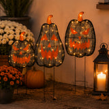 4 ft. Halloween Pre-Lit Black Fiber Optic Tree Decoration with LED Lights Plug-In
