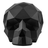 6IN Black Origami Skull Halloween Tabletop Decoration
