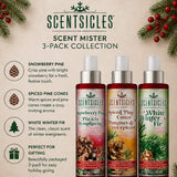 Scentsicles, Scent Mister 1 White Winter Fir/ 1 Snowberry Pine/1 Spiced Pine Cones- 3 pack