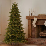9ft Pre-Lit Gold Metallic Christmas Tree with LED Infinity Lights