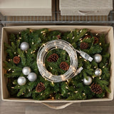 12ft Pre-Lit Dunhill Fir Christmas Tree with Dual Color LED Lights & PowerConnect