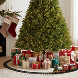 9ft Pre-Lit Jersey Fraser Fir Christmas Tree with Clear Lights