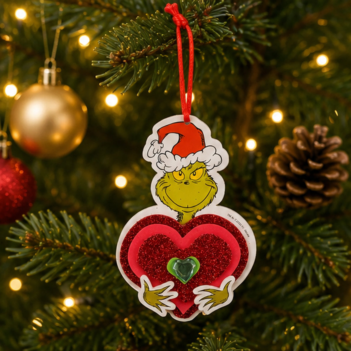 Growing Heart Christmas Ornament Craft Kit Makes 12