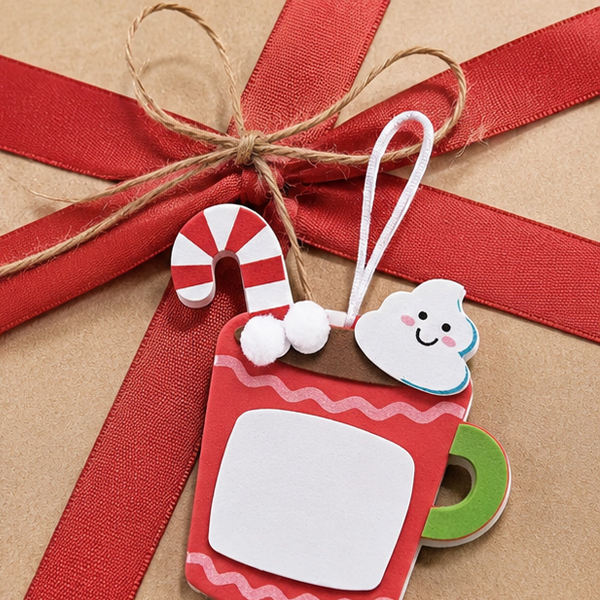 Jesus Warms My Heart Cocoa Ornament Craft Kit 12 Pack