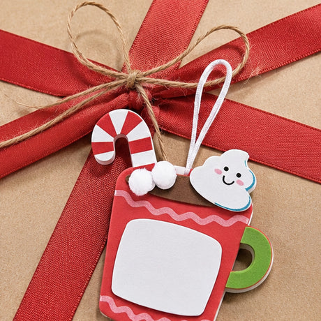 Jesus Warms My Heart Cocoa Ornament Craft Kit 12 Pack
