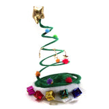 Christmas Tree Hat Plush Coil Spring Holiday Costume Hat