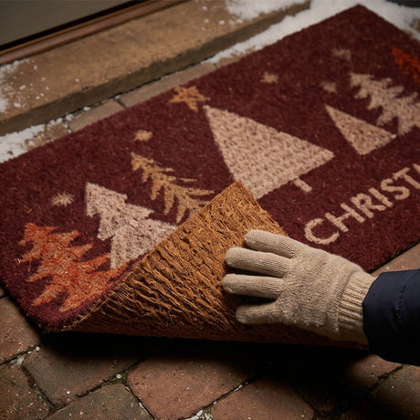 18x30 Inch Merry Christmas Coir Door Mat Holiday Welcome Mat