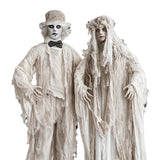 Mr. & Mrs. Rot Standing Halloween Decorations – 2 Pc. (Life-Size Props)