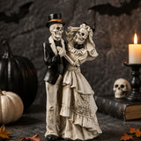 Halloween Skeleton Bride and Groom Decoration