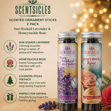Scentsicles, 6pc Stick, 1 Sun-Soaked Lavender/1 Honeysuckle Rose- 2 pack